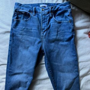 Good American Good Waist Step Hem Skinny Jeans Women's Size 8/29